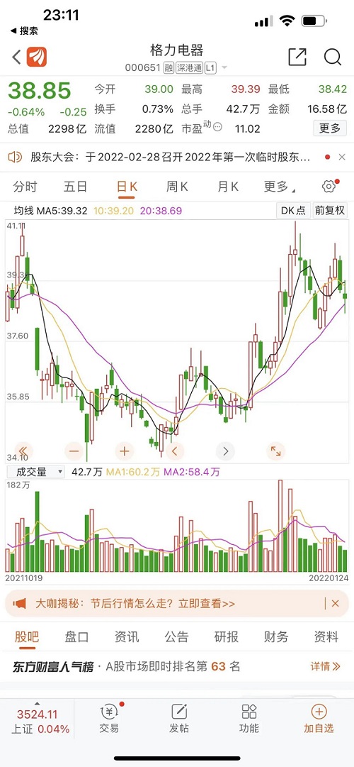 至少拿出一半凈利分紅 格力電器“土豪式”官宣！市值卻不及美的一半 能否扭轉(zhuǎn)乾坤？