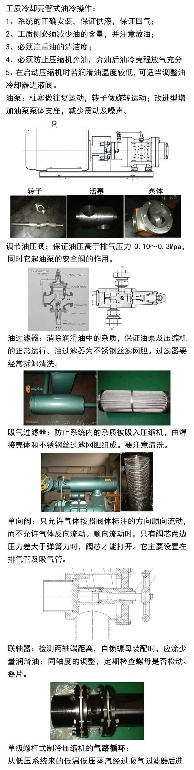 開啟式螺桿制冷壓縮機結(jié)構(gòu)和操作詳解